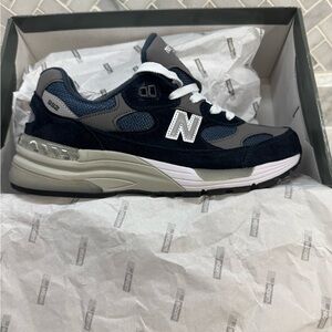 New Balance 992 Men's Shoes - Navy